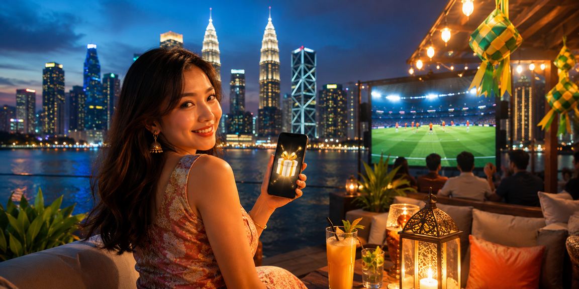 Suasana pertaruhan bola sepak di Kuala Lumpur dengan paparan pasaran langsung
