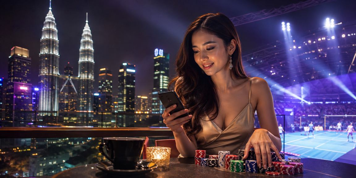 Paparan utama platform 23000 di Kuala Lumpur dengan bonus pendaftaran menarik